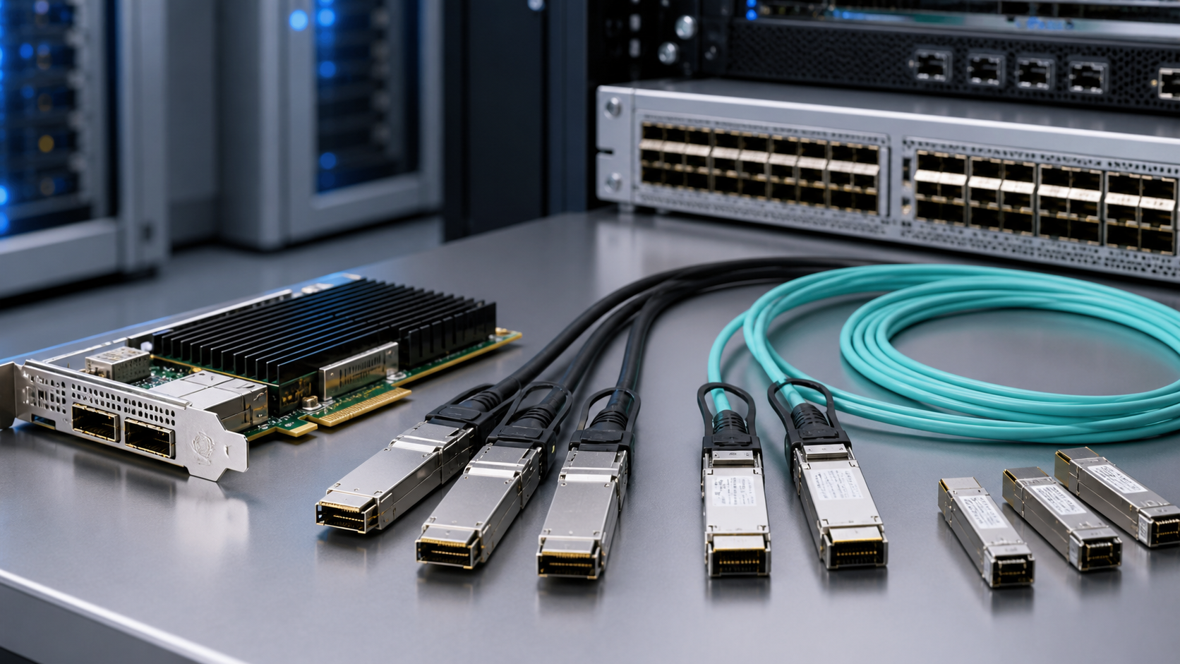 IB 网卡该配 DAC、AOC 还是光模块？距离和成本怎么权衡