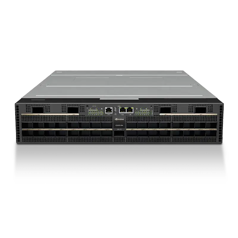 NVIDIA Q3200-RA Quantum-3 XDR 800Gb-s 36 OSFP 2U Air-Cooled InfiniBand Switch