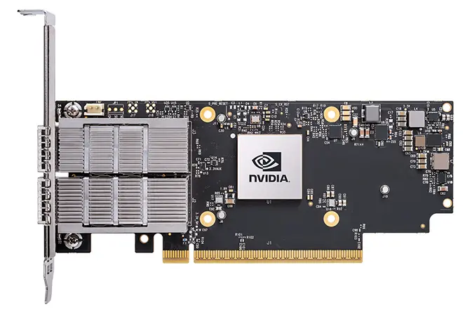 NVIDIA MCX755106AC-HEAT ConnectX-7 NDR200Gb-s dual-port QSFP112 InfiniBand Adapter
